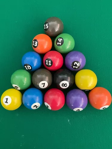 Jogo de Bolas Snooker Profissional Importado Para Sinuca Bilhar 50mm