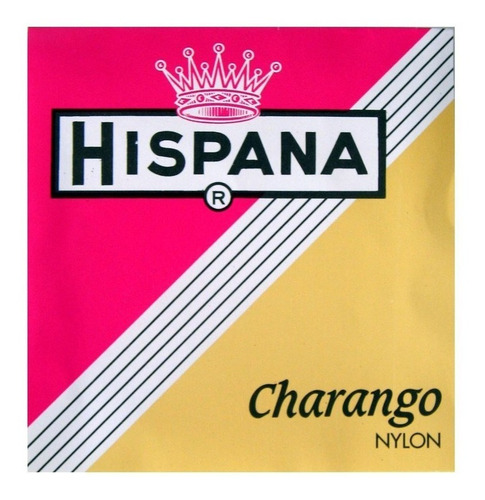 Encordado Para Charango De Nylon Hispana Color Negro