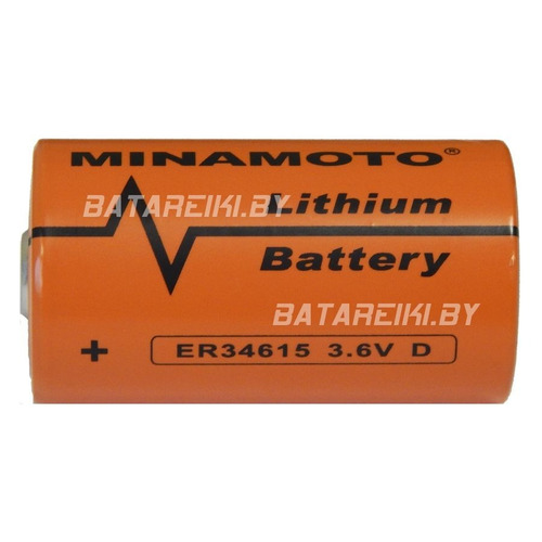 Bateria Pilha Lithium Er34615 3,6v 16500mah Size D Minamoto