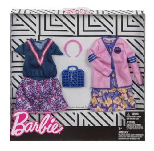 Barbie Vestidos Set De 2 Vestidos A Escoger