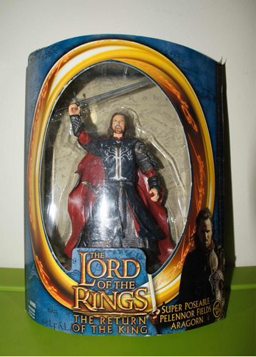 Figura Aragorn Toybiz El Retorno Del Rey Súper -soccer