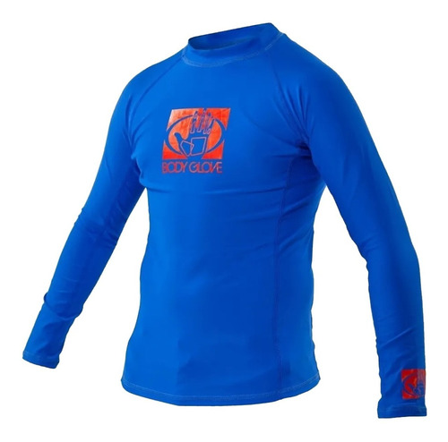 Remera Niño Lycra Proteccion Uv Body Glove Roj Secado Rádido