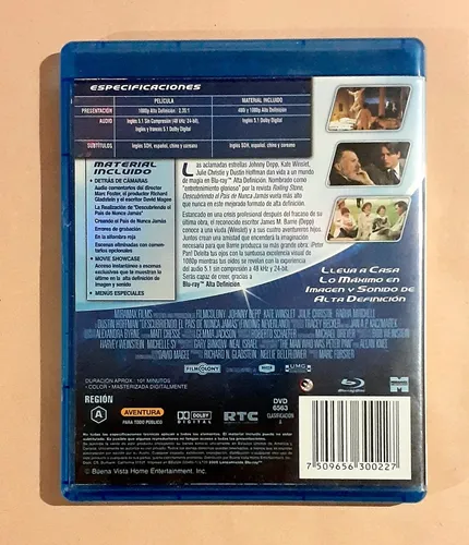 Finding Neverland Ed. Esp. - Blu-ray Original