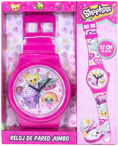 Reloj De Pared Jumbo De Shopkins