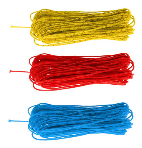 5x Reflexivo Guy Line Rope Tent Camping Cord Paracordaa,