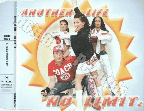 No Limitz Another Life Cd Single Promocional 2006 Germany