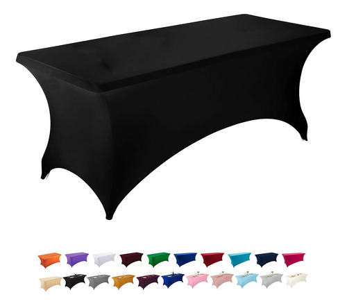 Funda De Mantel Tela Spandex Mesa 8ft 244x76x76cm Evento