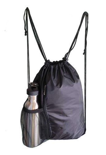Mochila Con Cordón, Mochila Informal De Poliéster Para