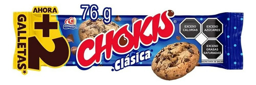 10 Pzas Galletas Gamesa Chokis Clásica 76 G