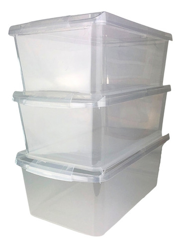 Cajas Organizador 10 Litros Multiuso Zapatos Caja Con Tapa