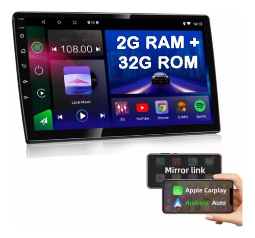 Radio Para Carro Radio  Android  Bluetooth Wifi Gps Usb  Cam