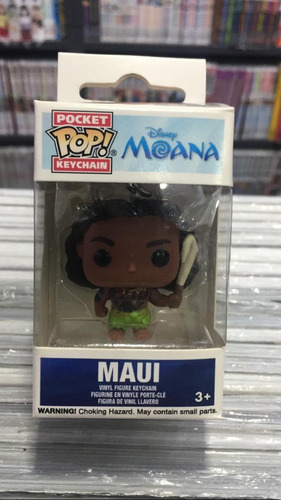Imagen 1 de 2 de Llavero Funko Pop Disney Moana - Maui