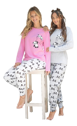 Pijama Lencatex Invierno Osito Panda