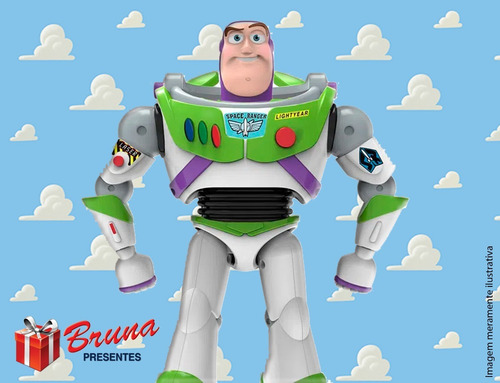 Coleção Toy Story Woody , Buzz E Jessie Vinil 18cm - Líder