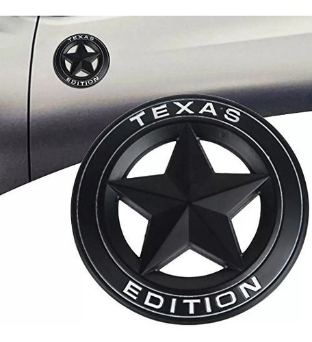 Logo Emblema Texas Edition Estrella Chevrolet Ford Etc 7.5cm