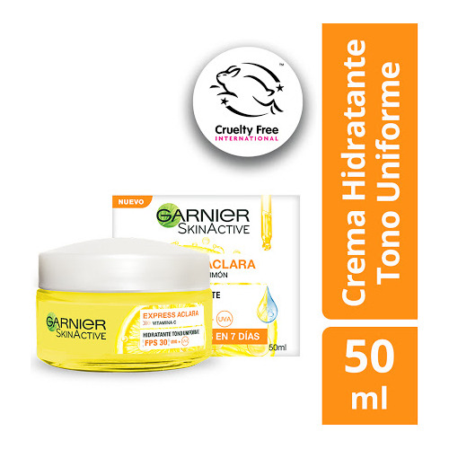 Crema Hidratante Aclara Express Vitamina C Garnier