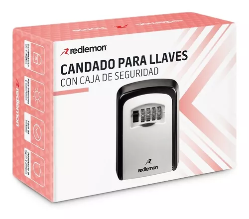 Caja de Seguridad Redlemon para Dinero Efectivo Cerradura 2 Llaves