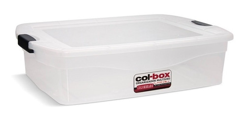 Caja Plástica Mega Col Box 25 Lts Ideal Bajo Cama Colombraro