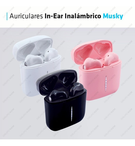 Imagen 5 de 10 de Auriculares Inalambricos Bluetooth Audio Premium Tws