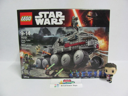 Lego 75151 Star Wars - Clone Turbo Tank (Usado)