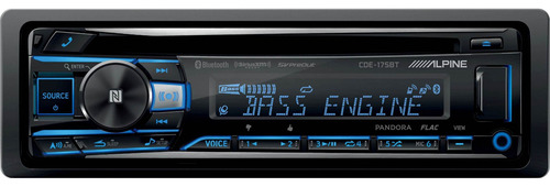 Estéreo para auto Alpine CDE-175BT con USB y bluetooth