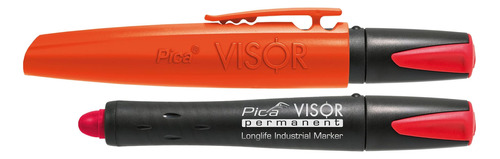 Pica Visor - rotulador Permanente Industrial, Blanco