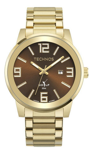 Relógio Technos Masculino 2115mwvs/1m Golf Prateado