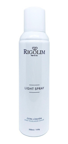 Light Spray Leticia Rigolim 200 Ml 143 Gr Cera Liquida