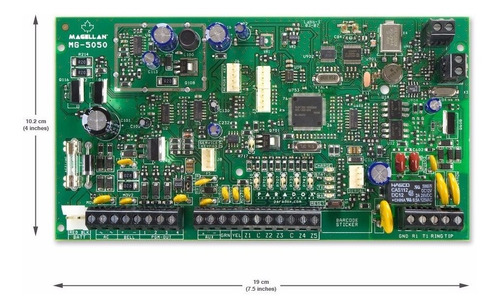 Central 10 Zonas Cableadas 32 Inalambricas Paradox Mg5050