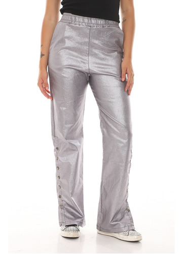 Pantalon Con Elastico Dattero De Bengalina Octane Jeans