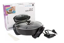 Comprar Olla Eléctrica Alien Tech 5 Niveles De Cocción Tapa Vidrio Color Negro Frecuencia 220-240v 50hz