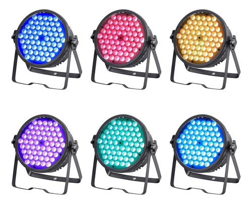 Betopper Mini Dj Par Light, 60x3w Rgb Par Puede Lavar Luces 