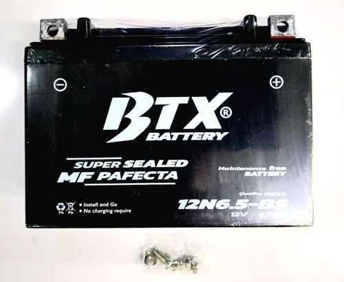 Bateria Seca Social 150cc 12n6.5-bs 
