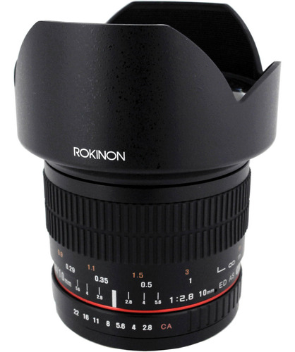 Rokinon 10mm F/2.8 Ed As Ncs Cs Lente Para Nikon F Mount