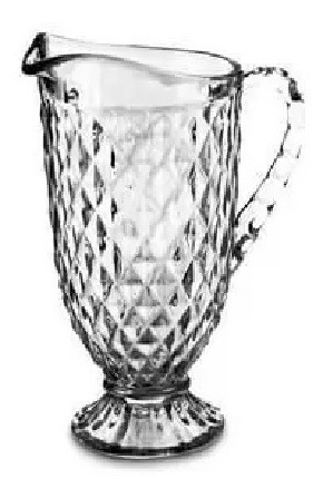 Imagem 3 de 3 de Jogo 6 Taças 320ml E Jarra Verre Clear 1,2 Litros - Mimo