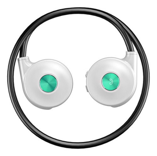 Audífonos Bluetooth Estéreo De Conducción Ósea M1s Verde/m