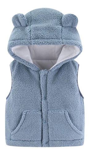 Abrigo En Forma De T Para Niño Pequeño Y Niña, Forro Polar O