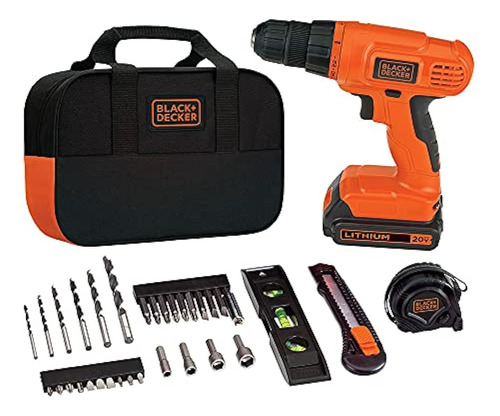 Black + Decker 20v Max Juego De Herramientas Para El Hogar Y