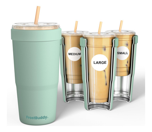 Frostbuddy To Go Buddy - Vaso Termico De Acero Inoxidable Co