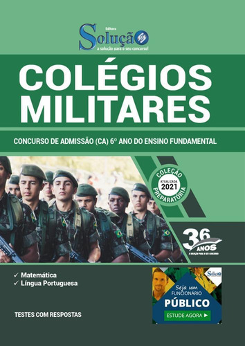 Apostila Colégios Militares - 6º Ano Do Ensino Fundamental