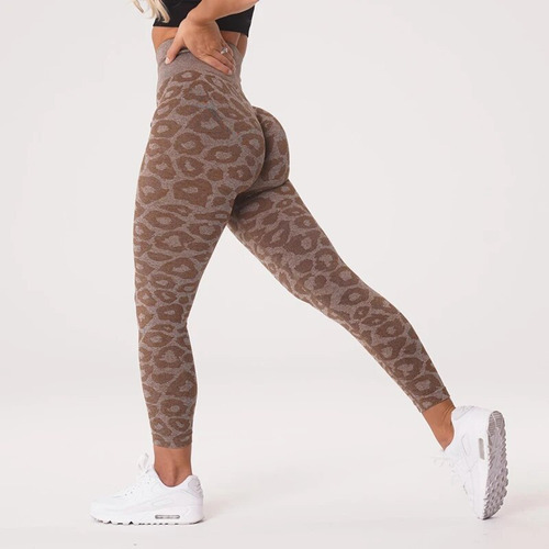 Leggings De Leopardo Sin Costuras Para Mujer, Pantalones Alt