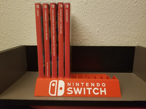 Suporte Nintendo Switch Guardar Jogos Acessório Estande