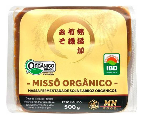 Kit 2x: Missô Orgânico Mn Food 500g