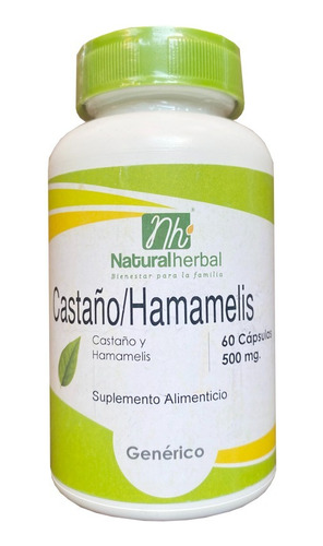 Castaño / Hamamelis (anti Varicoso) 100% Natural. Agronewen