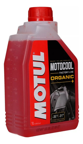 Refrigerante Motocool Organic Motul 1l