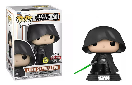 Luke Skywalker Brilla Oscuridad Star Wars Funko Pop Especial