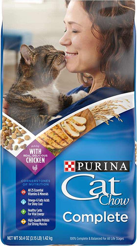 Alimento Para Gatos Purina Cat Chow Complete 25lb