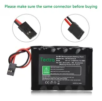 Comprar Bateria 6v 2100mah Nimh Receptor Futaba Spektrum Jr Hitec