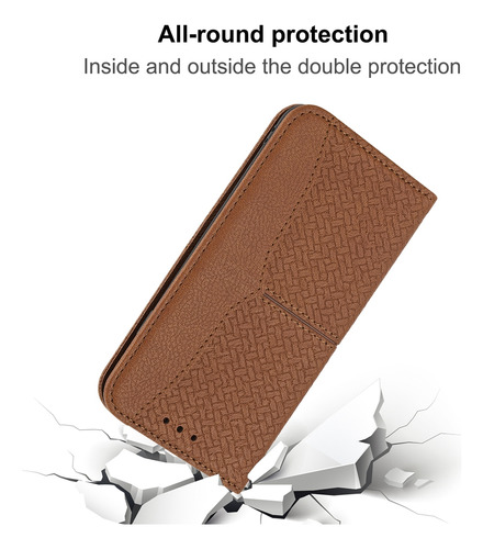 Funda De Fuerte Magnetismo Para Redmi Note 11 Pro 4g/11 Pro 5g/11 Se India Con Ranura Para Tarjetas, Soporte Y Correa De Muñeca