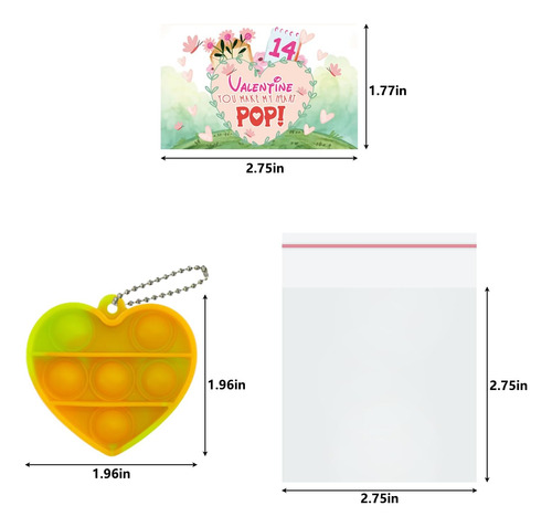 Juegos De Aire Burbuja Corazones, 24 Piezas Para Niñas